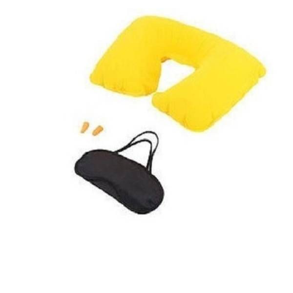 3 in 1 Travel Pillow set - Yellow