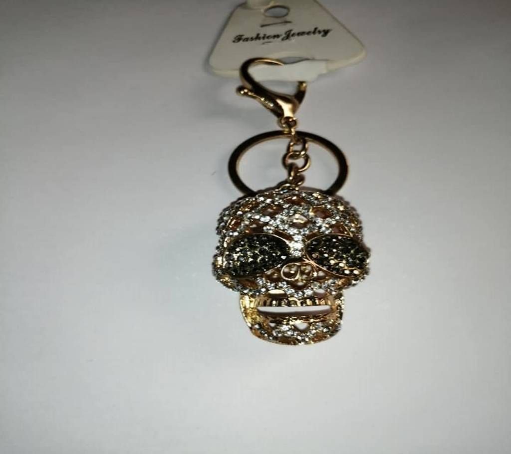 Skull key ring