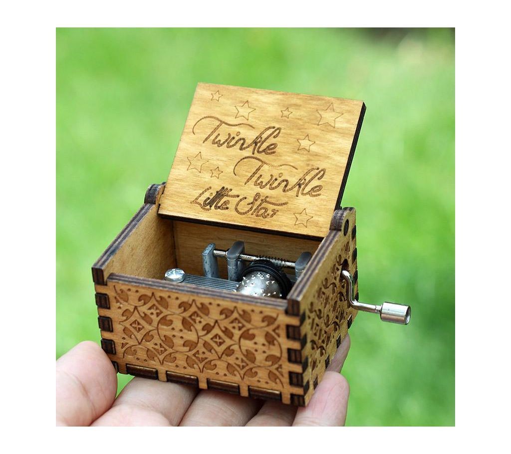 Twinkle Twinkle Wooden Music Box