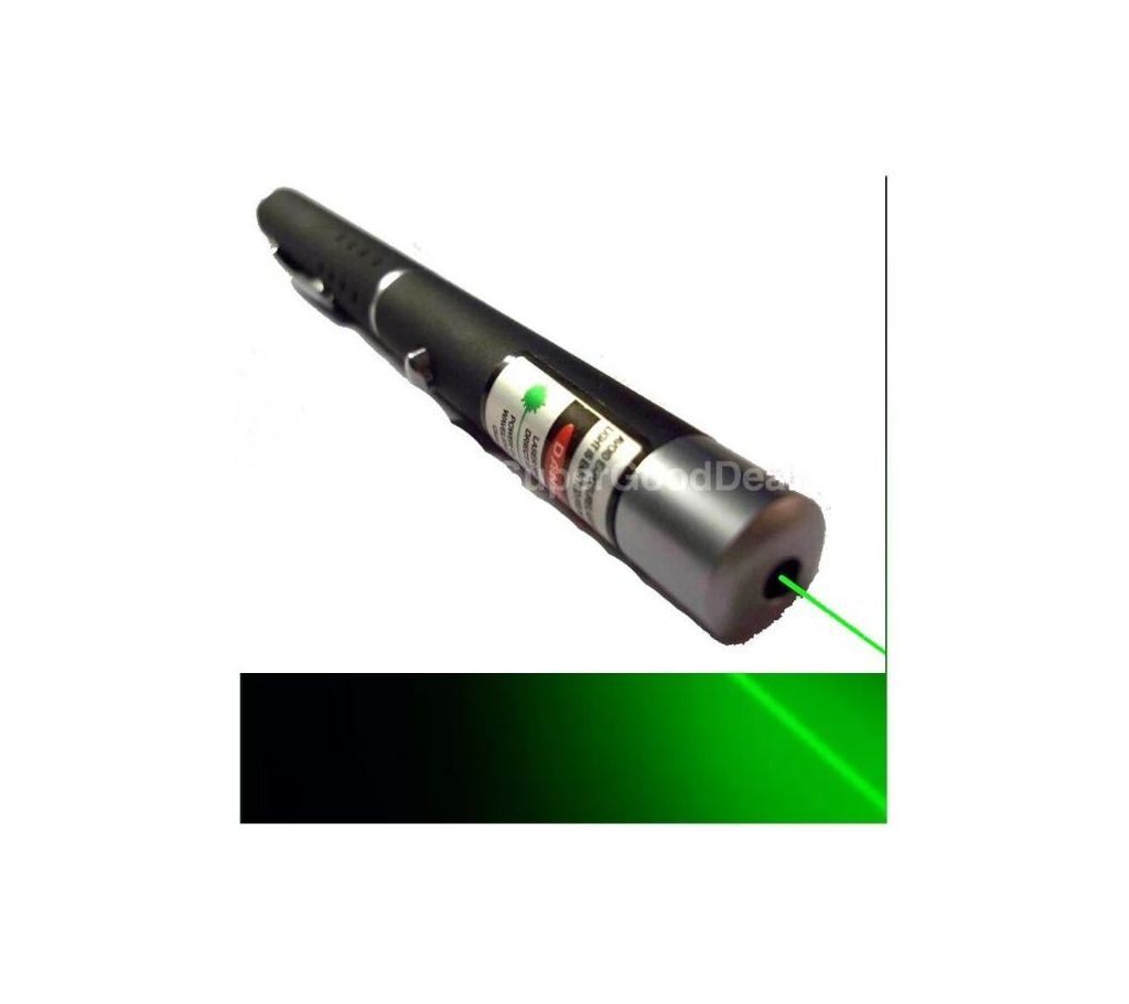 Green Laser Pointer Light Black