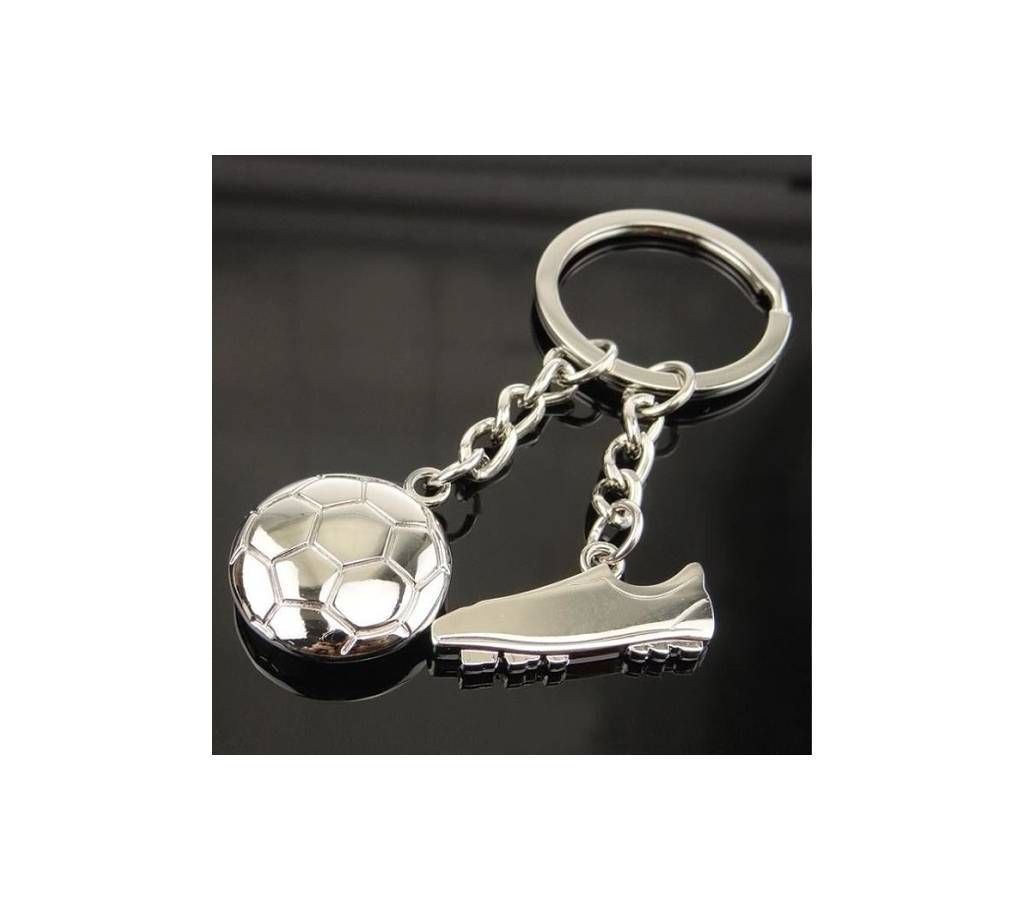 World Cup Football Sneaker Metal Key Ring