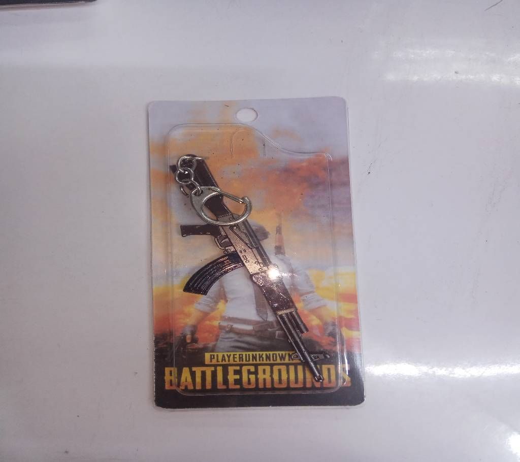 PUBG M249 Saw Stan Gun Key Chain 
