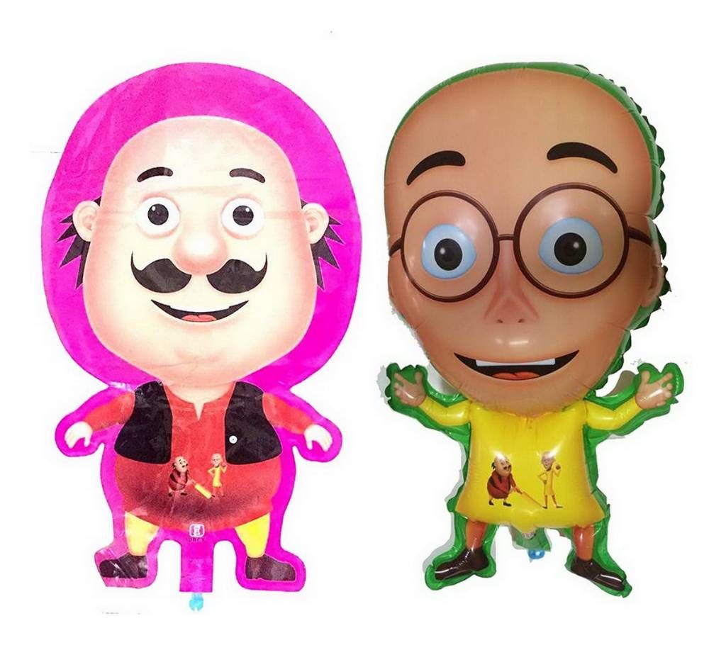 1 Motu 1 Patlu Foil Balloons for Birthday