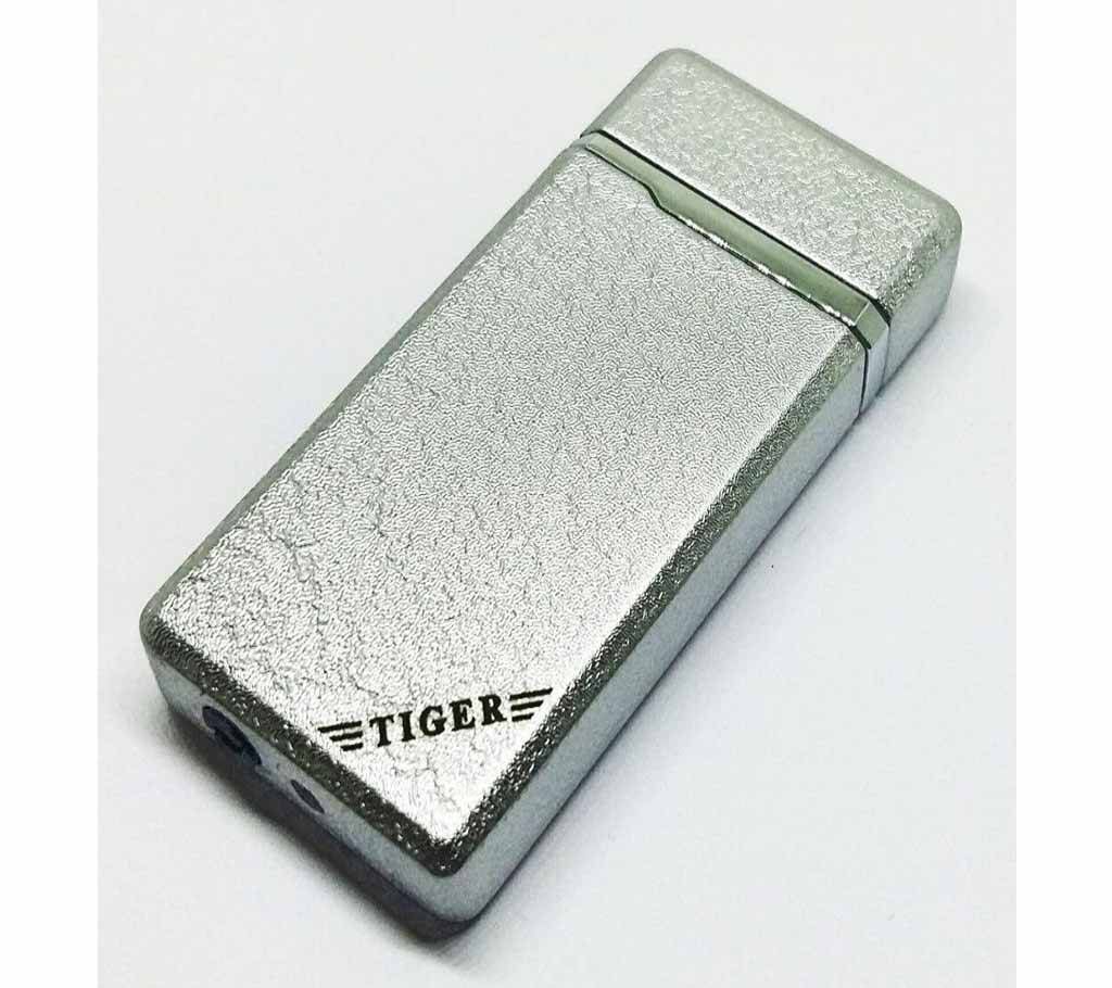 Tiger Silver Metal Lighter
