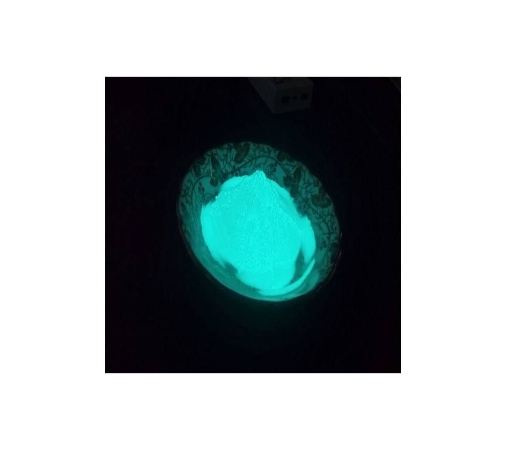 Luminescence Ice Blue Glow In The Dark Pigment Powder