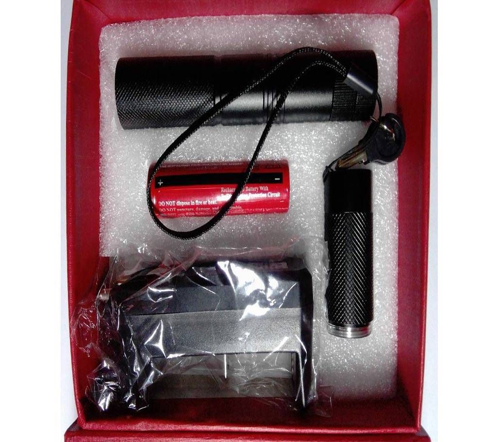 Green Rechargeable Laser Light - Black