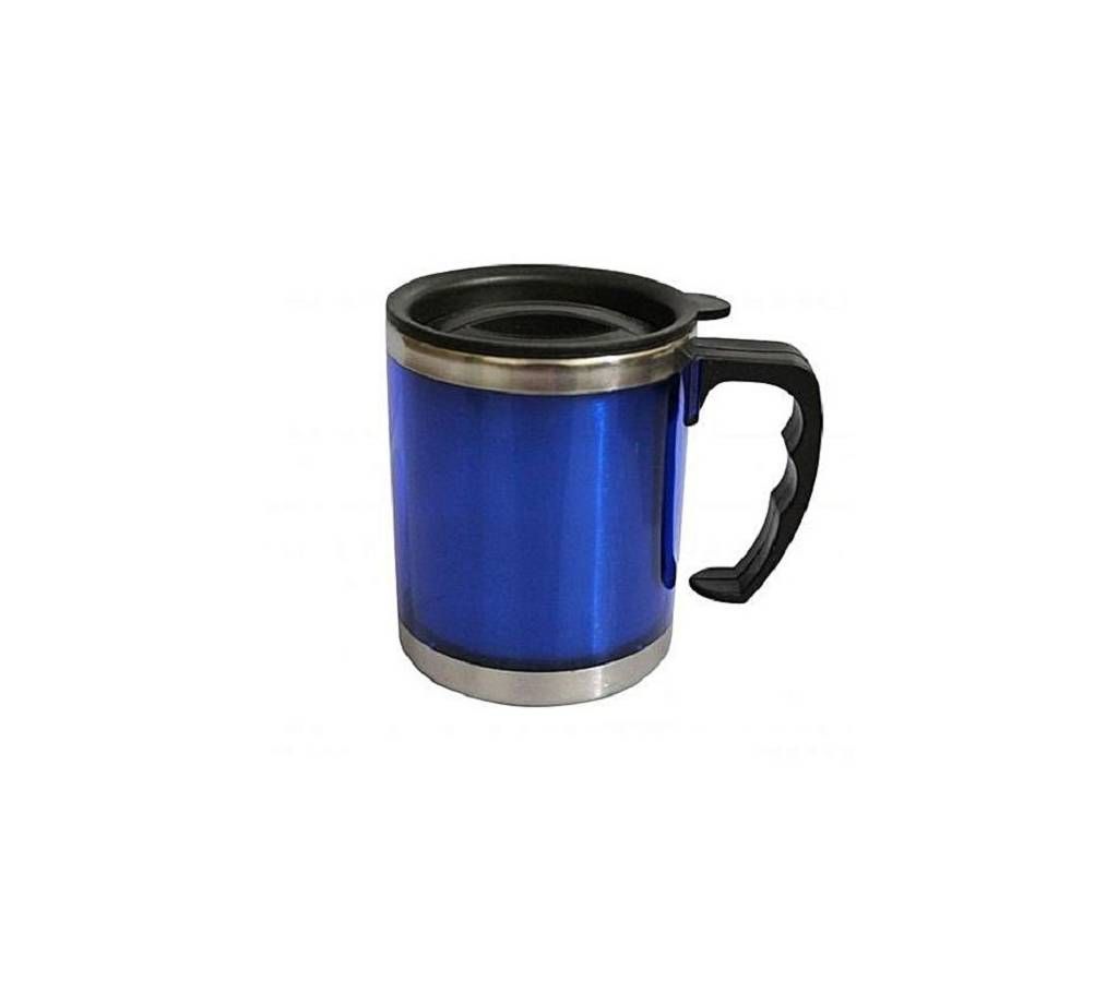 Stainless Steel Travel Mug - Blue