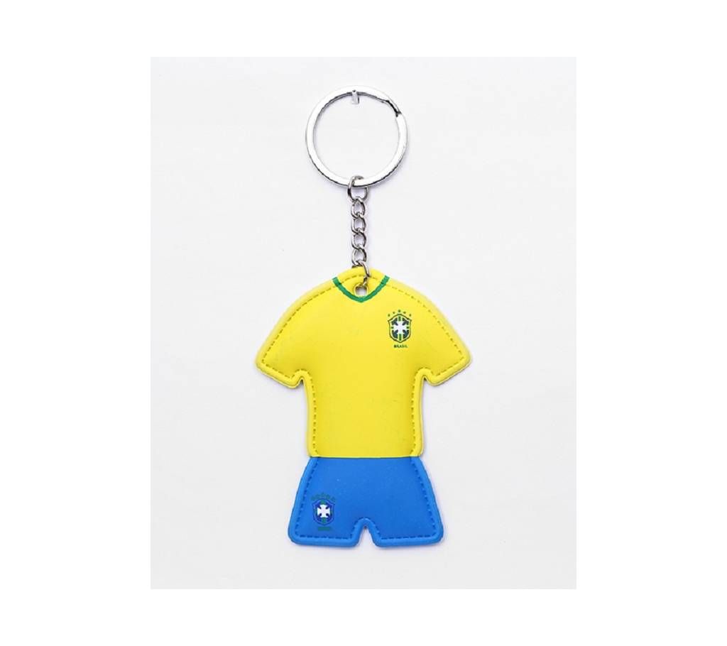 Brazil World Cup Mini Jersey Key Ring