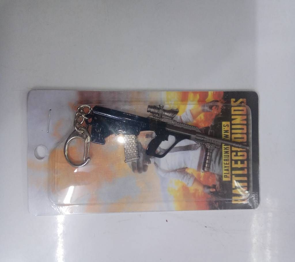 PUBG M4 16 With Sniper Mounted Gun Key Chain 