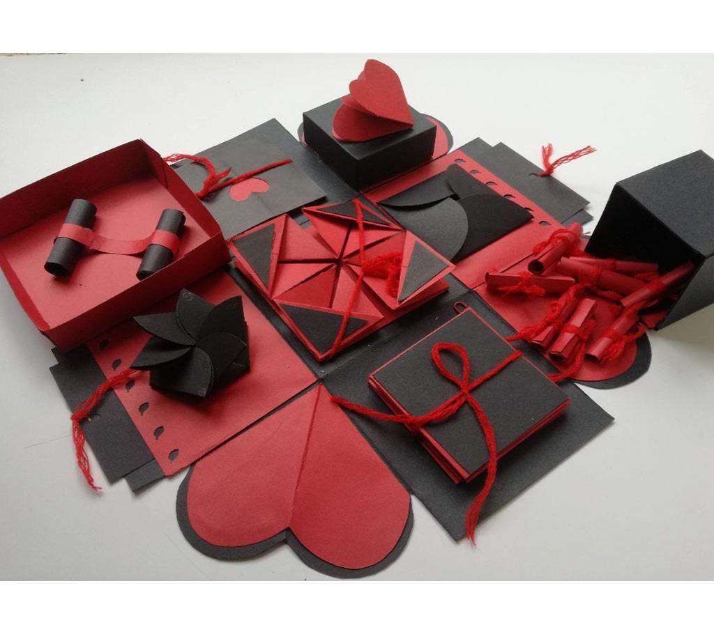 1 layer explosion box