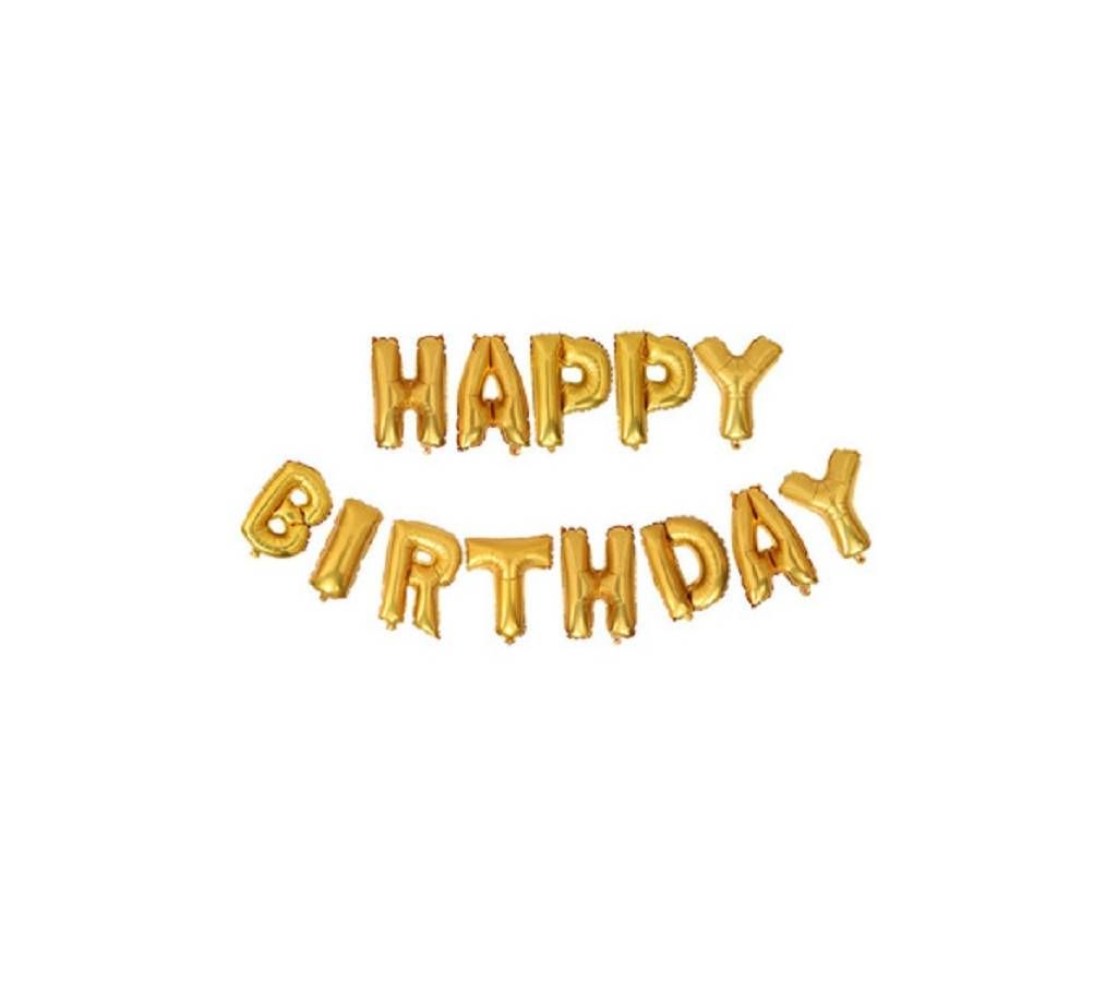 Happy Birthday Foil Balloon