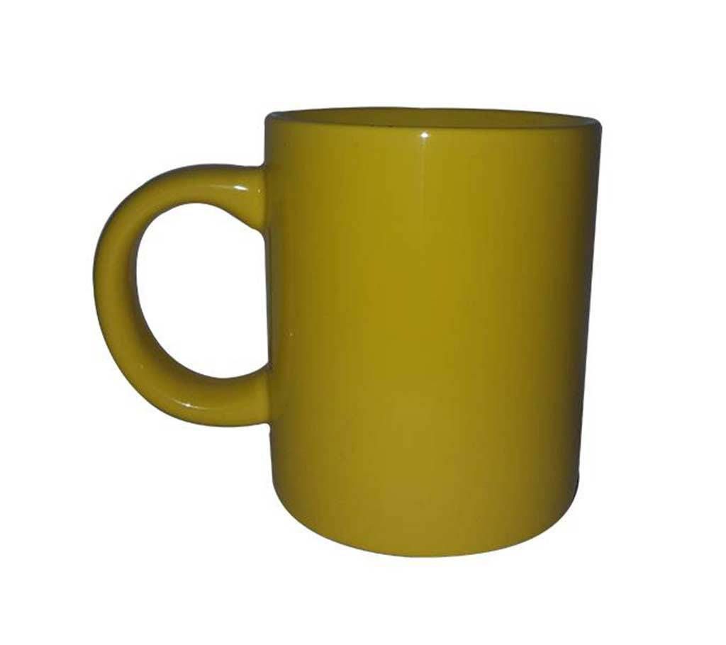 Ceramic Yellow mug 