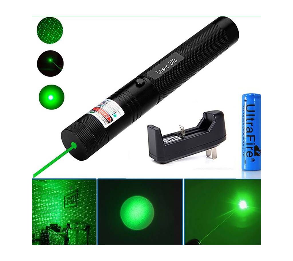 Rechargeable Green Colors Laser Pointer