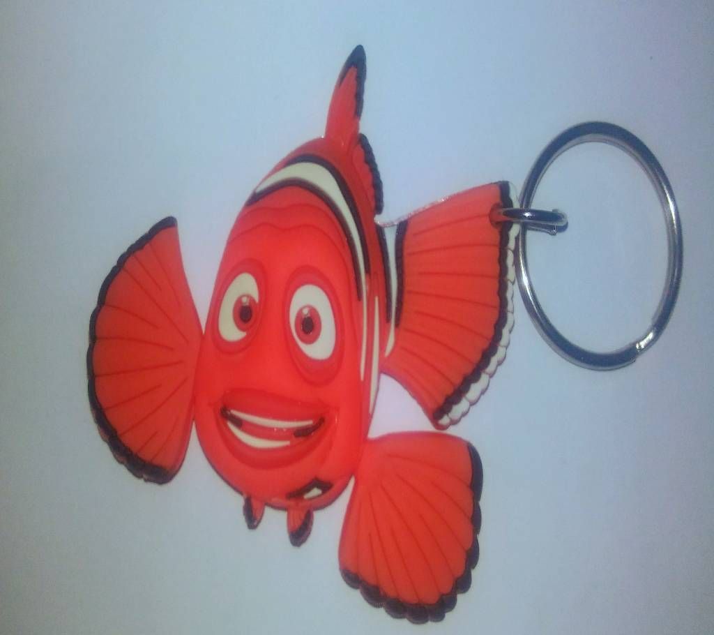 Nemo Rubber key Ring