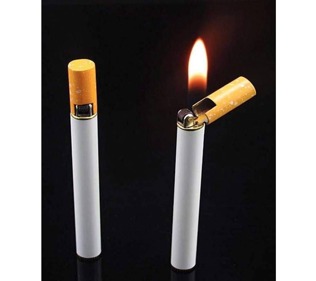REFILLABLE BUTANE GAS FLINT CIGRATTE SHAPED LIGHTER