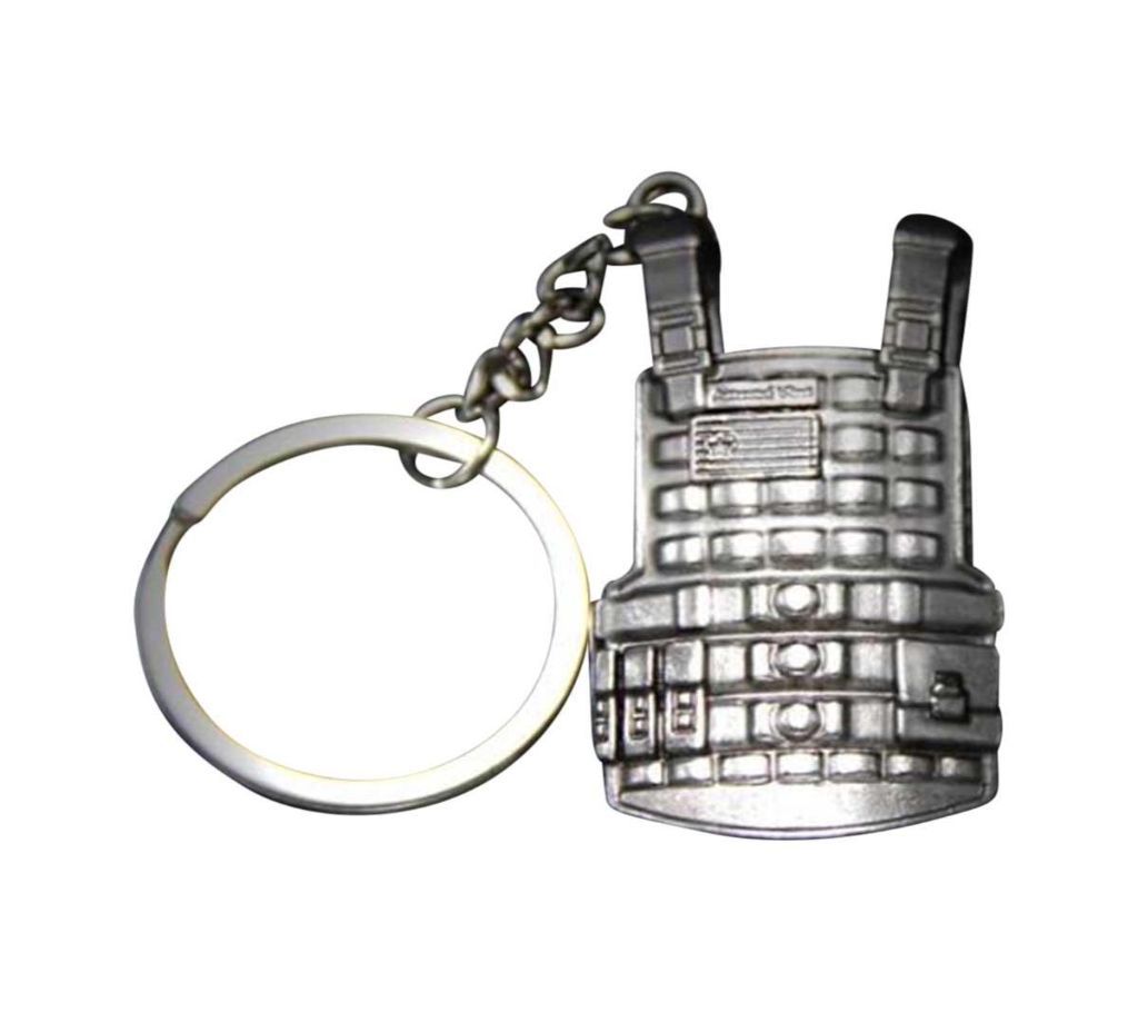 PUBG Copper Gun Key chain Ring
