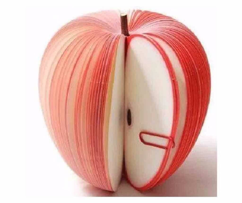 Apple Shape Notepad