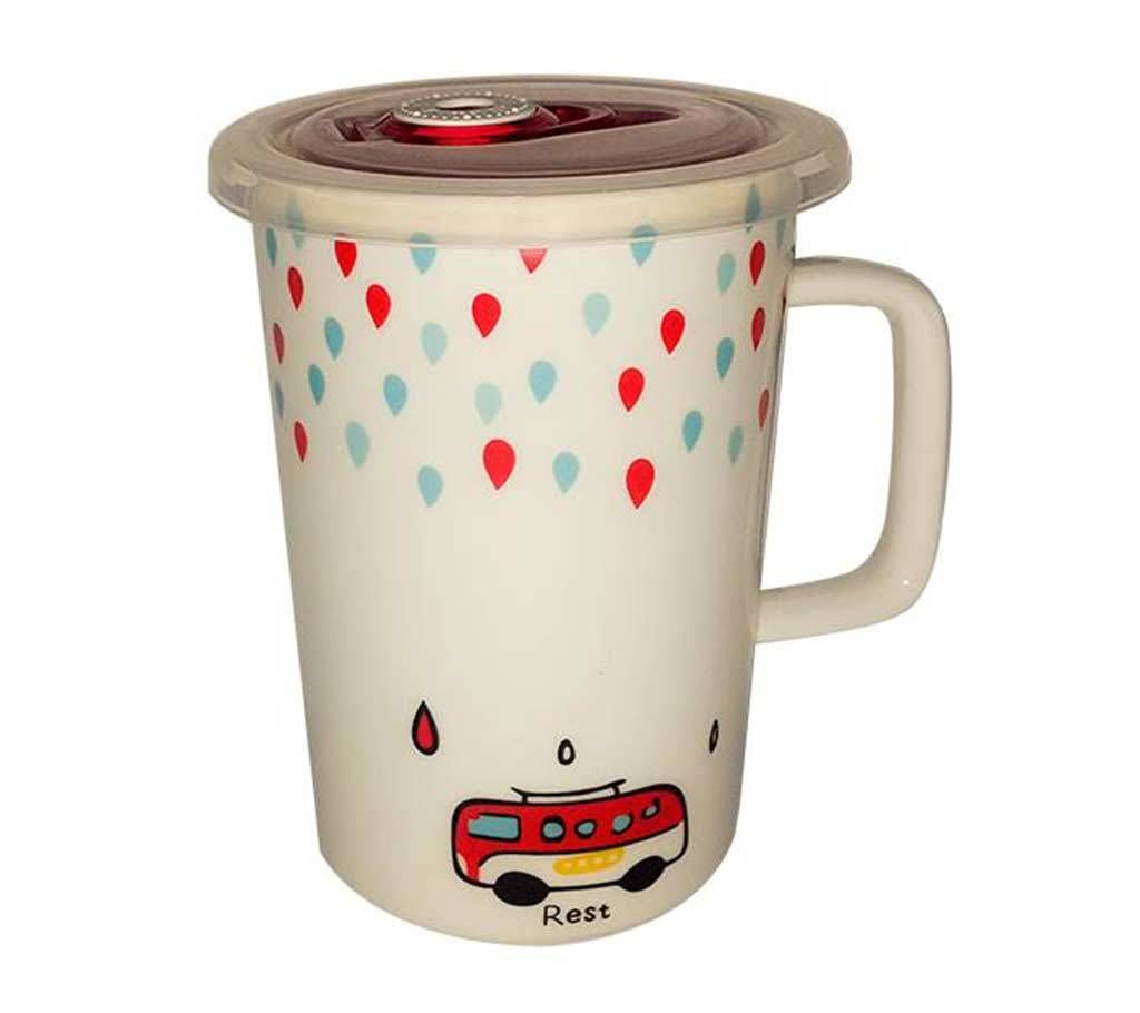 Reset Ceramic Mug with Cap