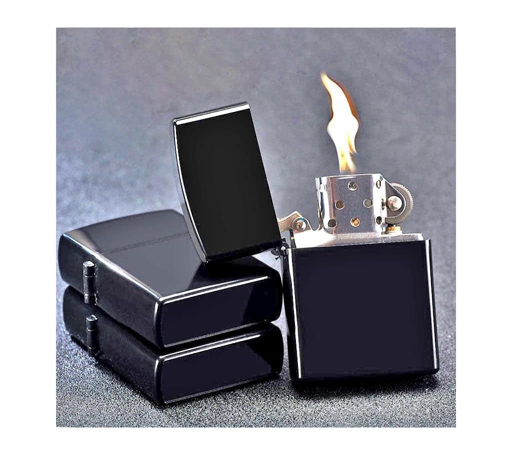 Zippo Lighter with - BLACK