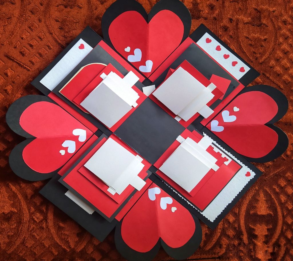 3 layer Explosion box - gift box