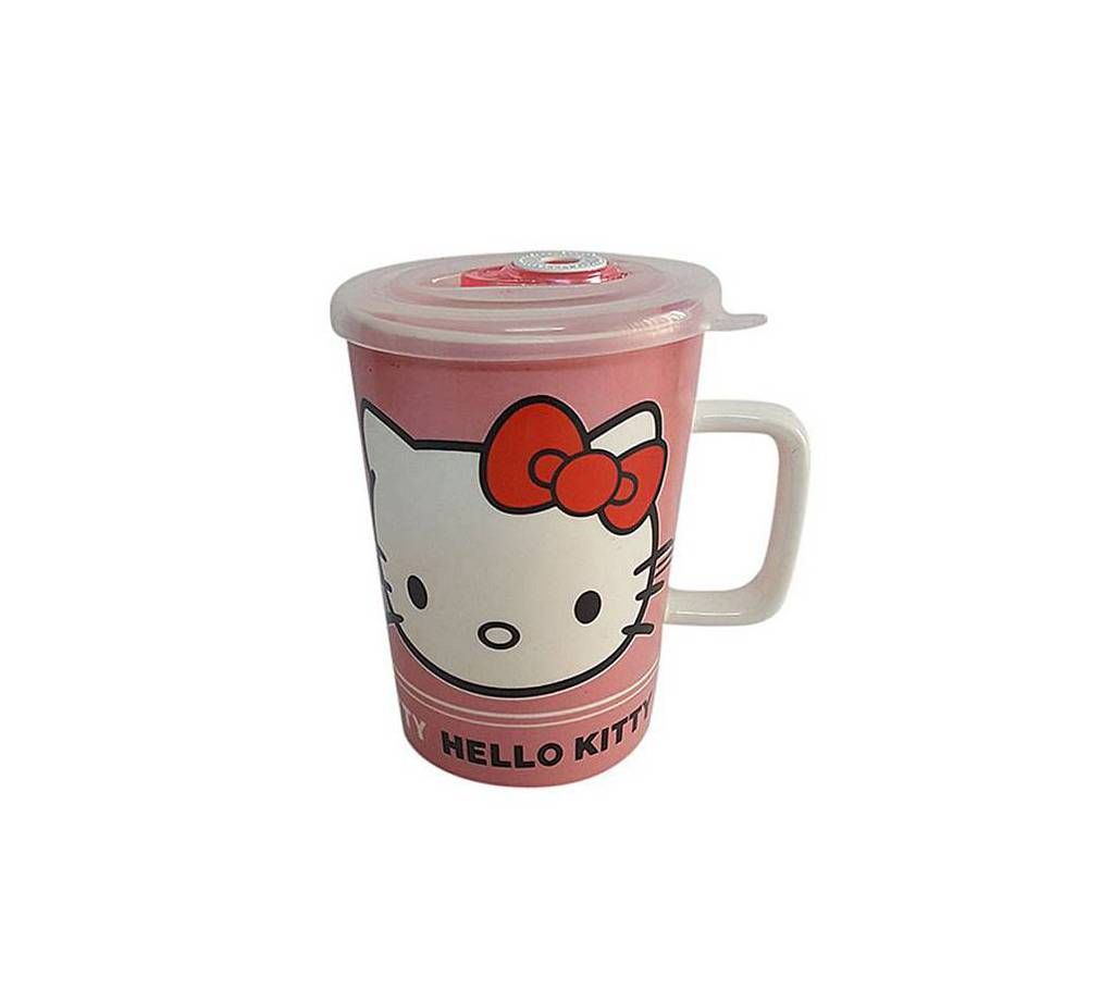 Cute Hello Kitty Ceramic Juice & Coffee Mug - Pink