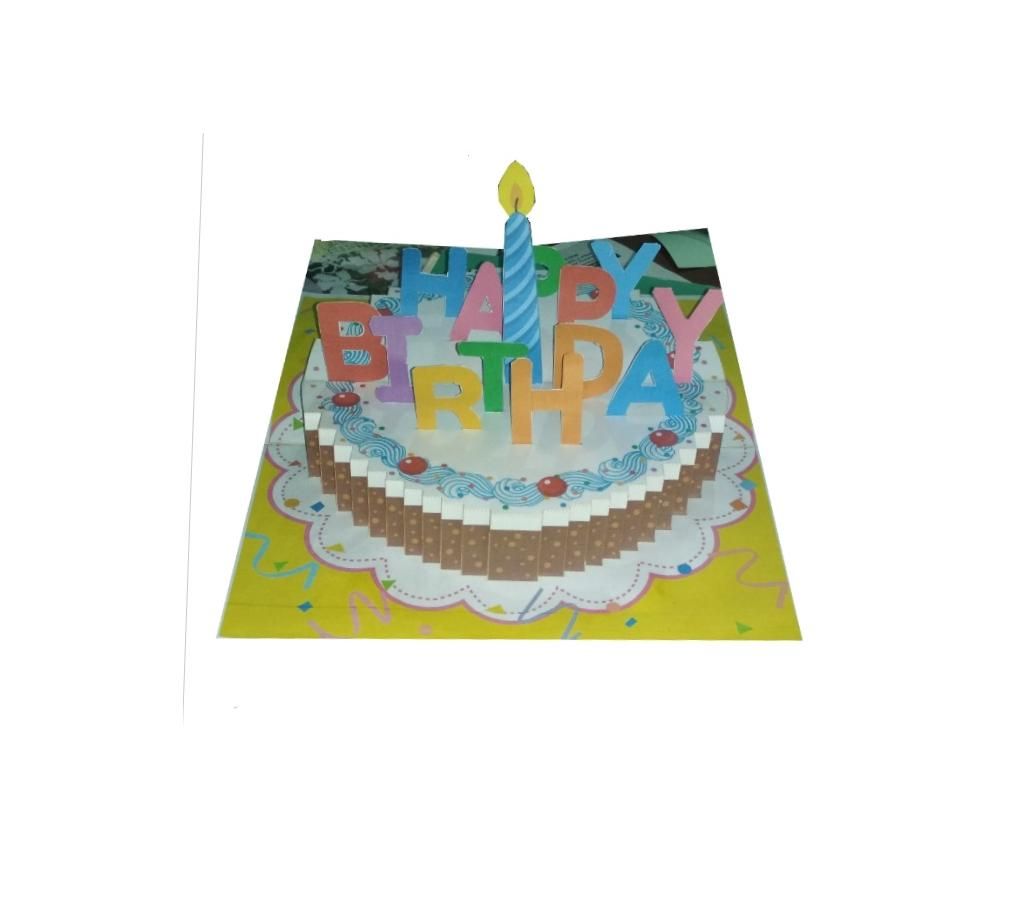 Birthday gritting card