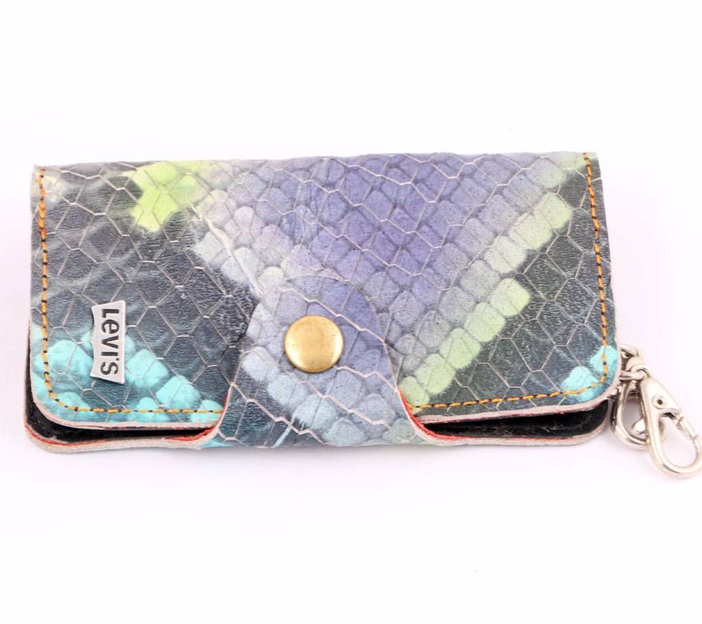 Artificial leather key ring holder 
