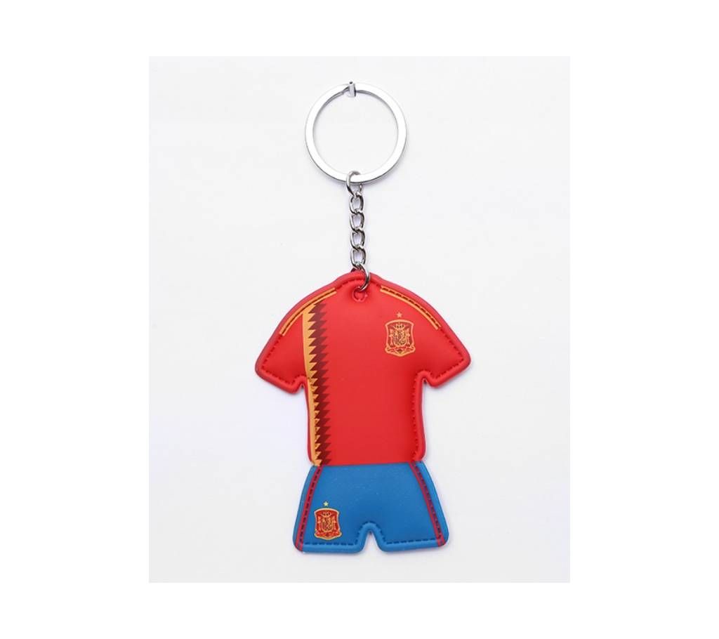 Spain World Cup Mini Jersey Key Ring