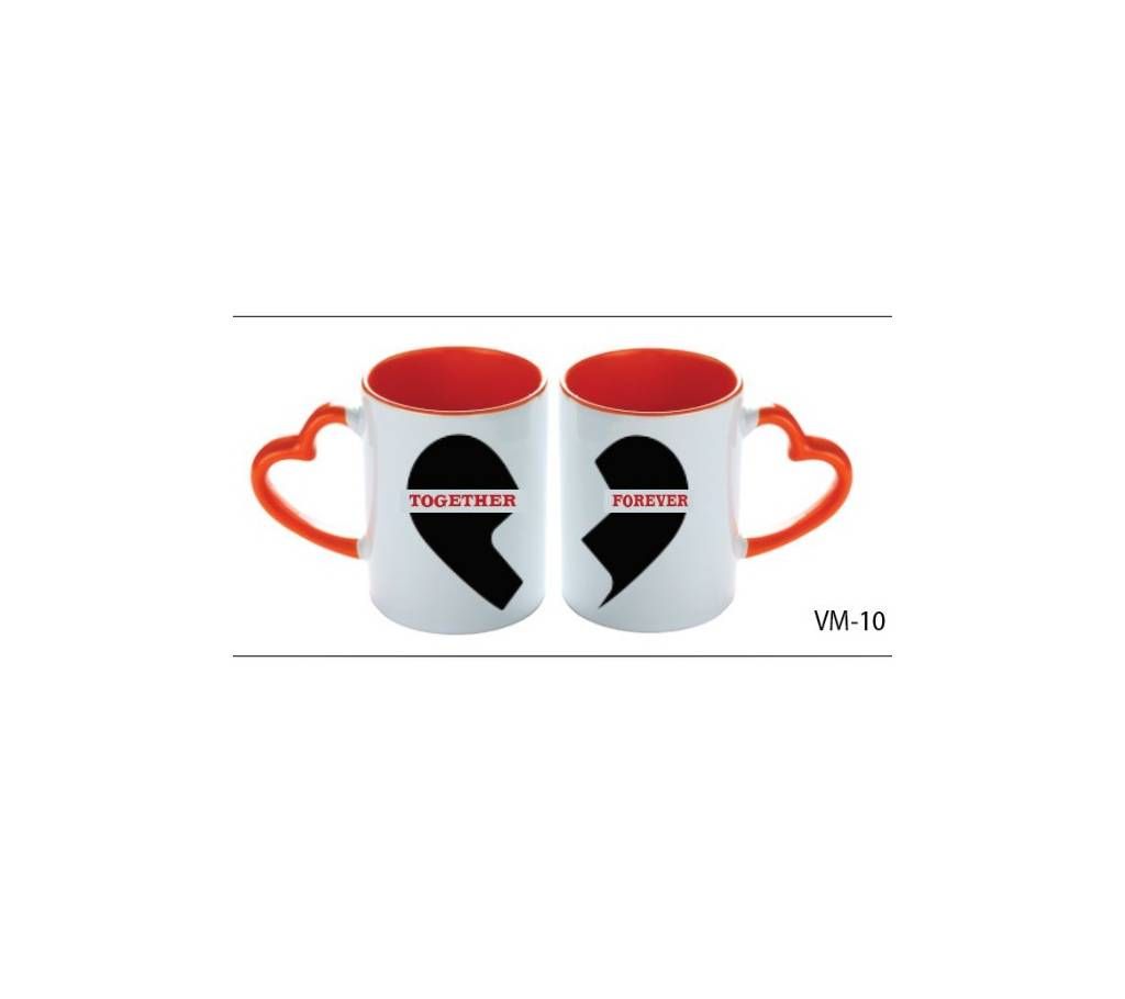 Together Forever valentine love couple mug 