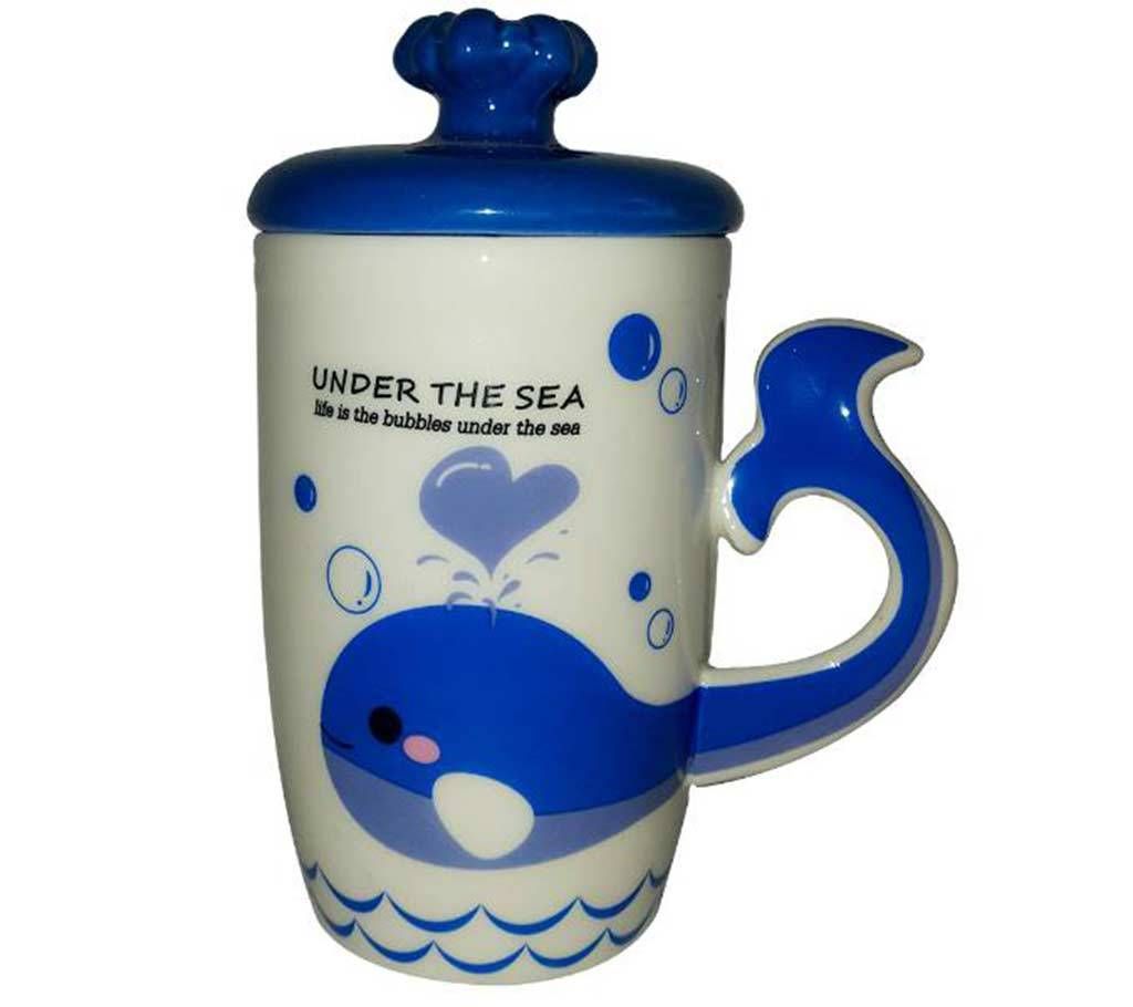 Under The Sea Multi color Ceramic Mug