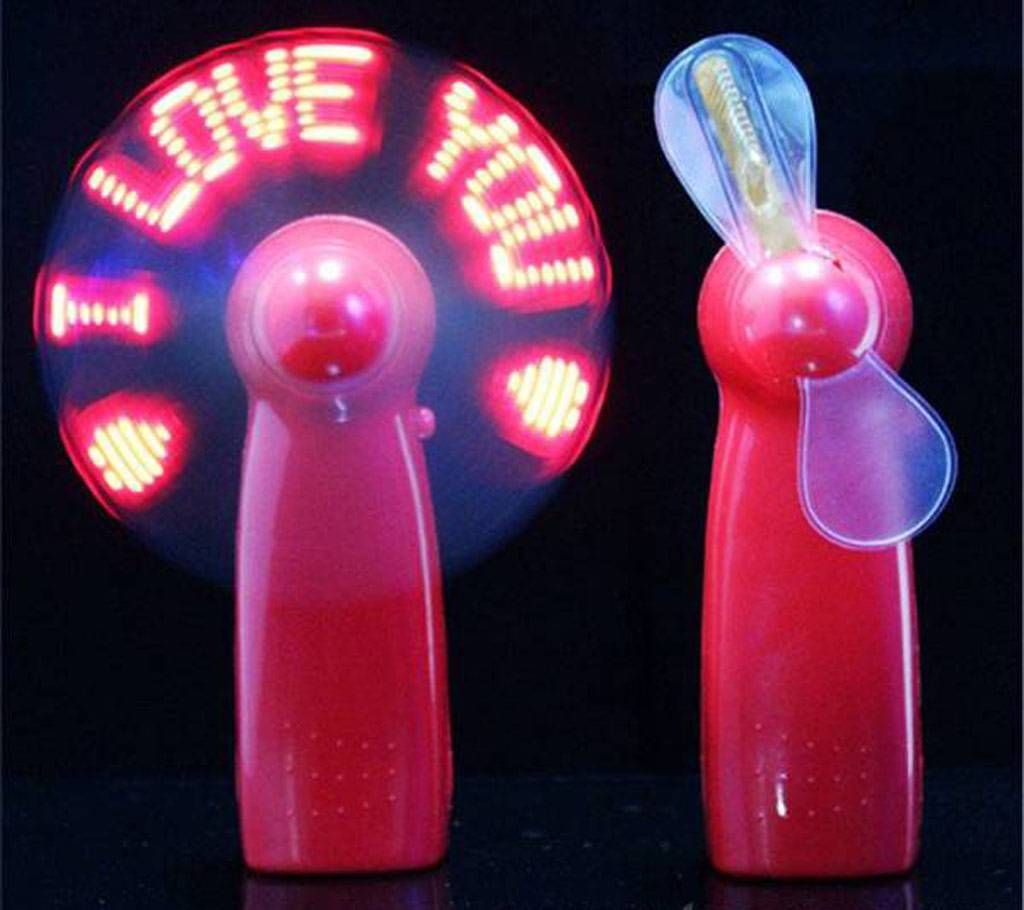 I Love You Mini Fan