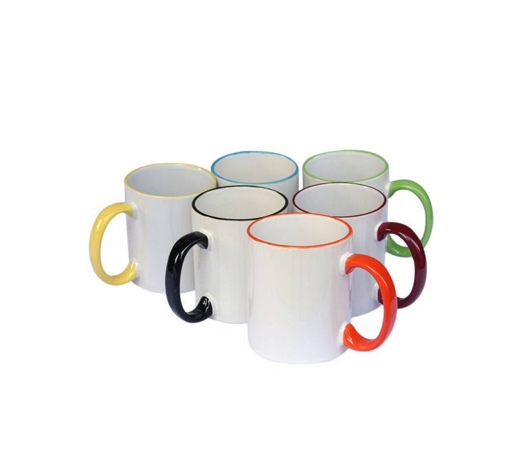 Customize Rim Color Mug