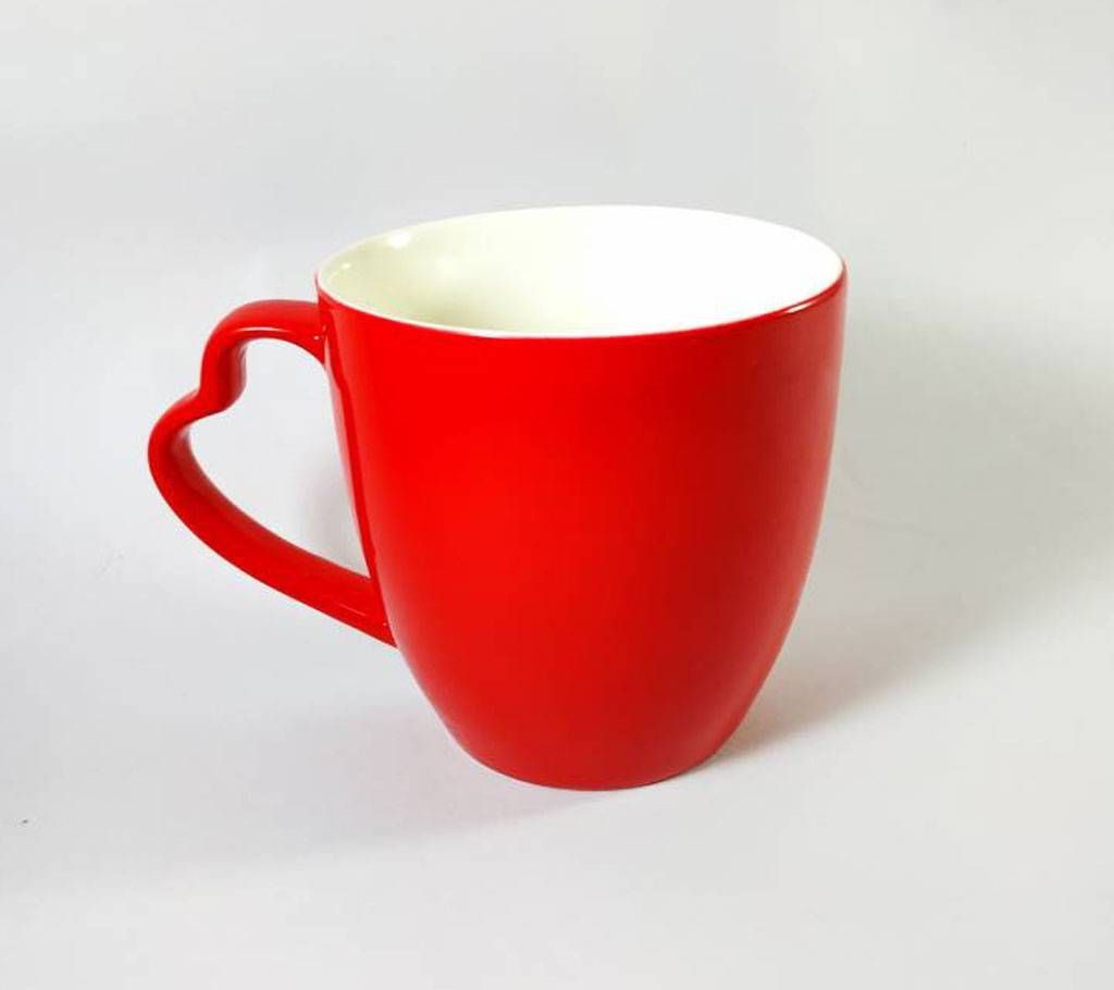 Heart Shape Coffee  Mug - Red