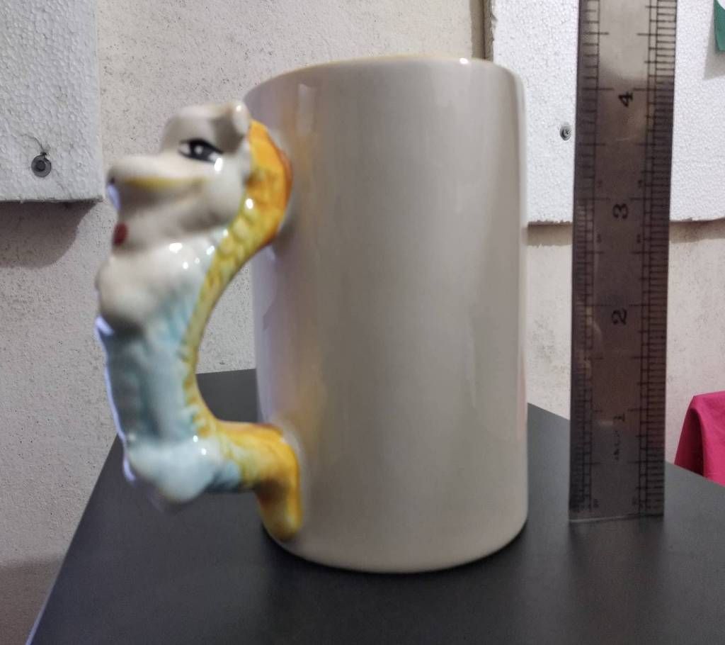 Lion Handle Customize Mug