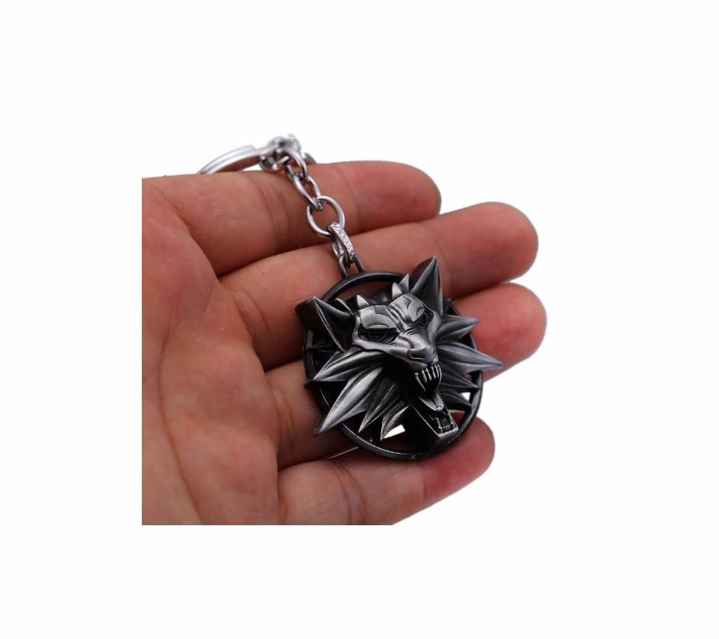 Full Metal The Witcher 3 Keychain