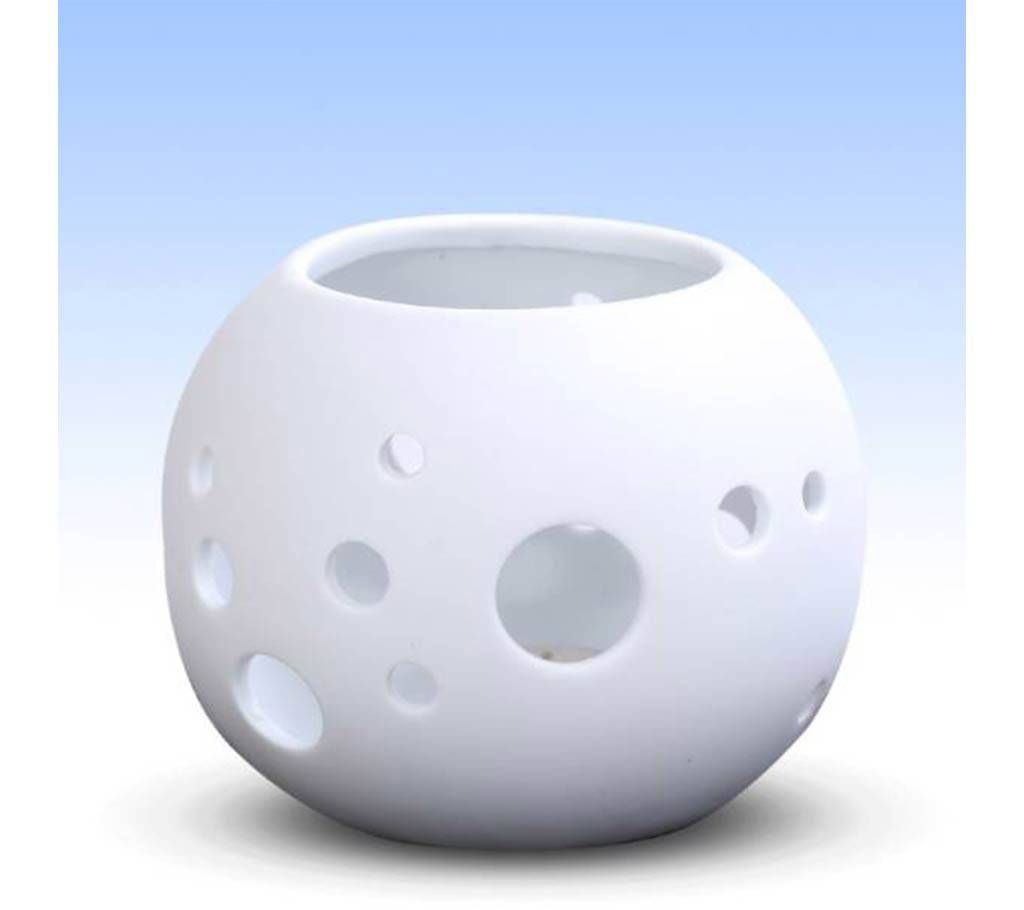 Tea Light Candle Pot - Oval 
