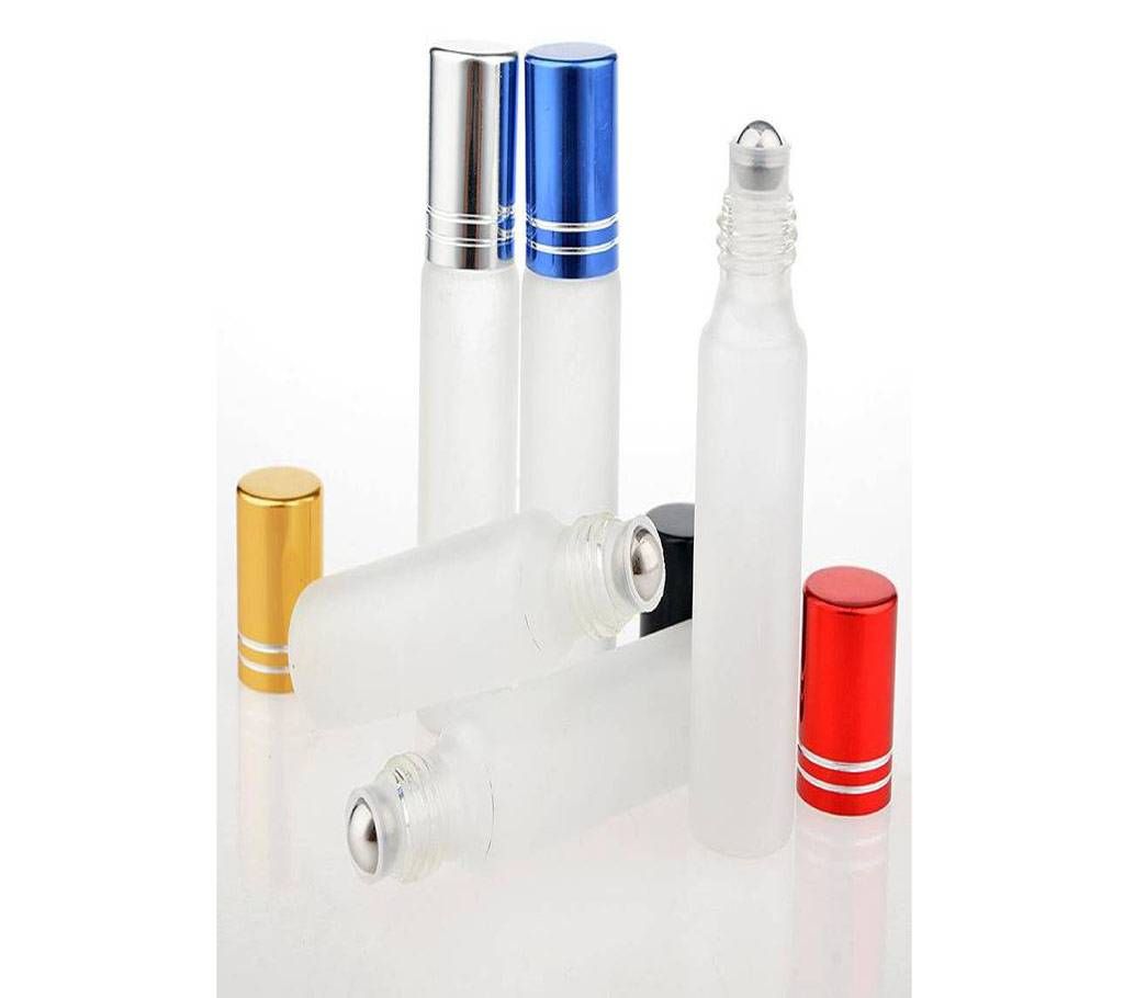 Glossy Empty PERFUME BOTTLE (THICK AMBER GLASS) - 10ml