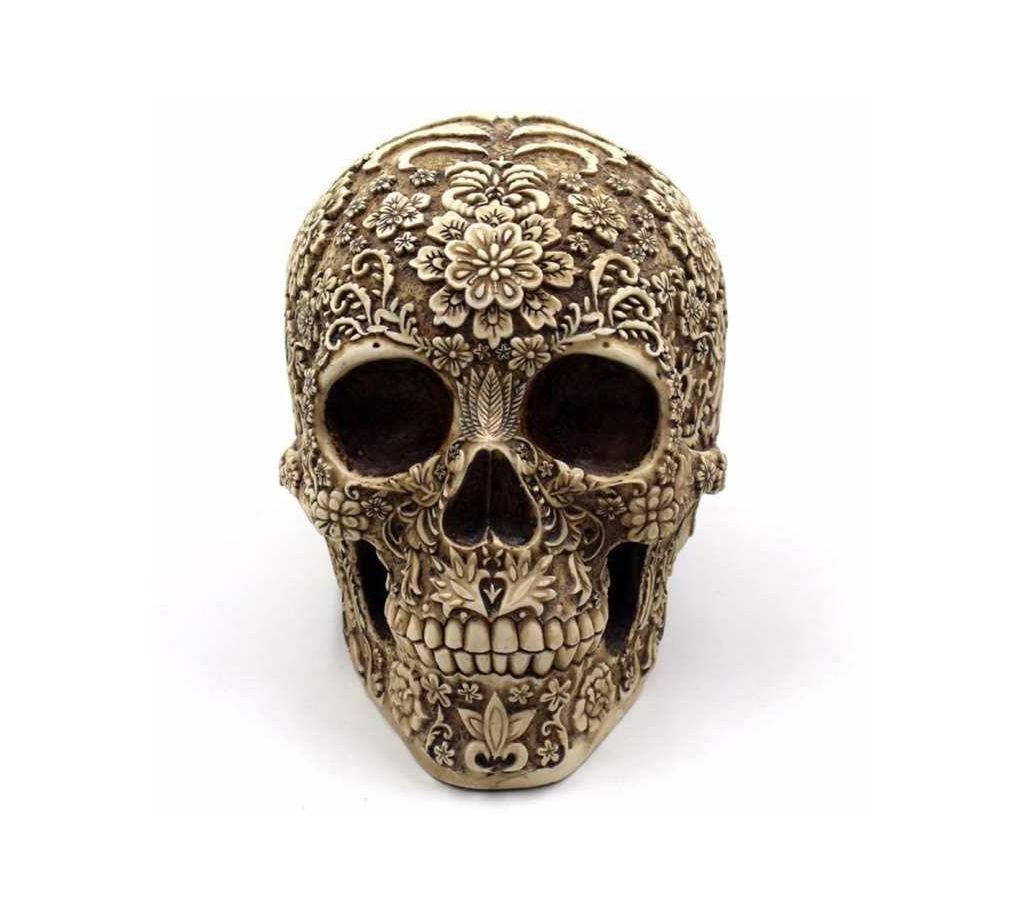 Human Skeleton Skull Decoration
