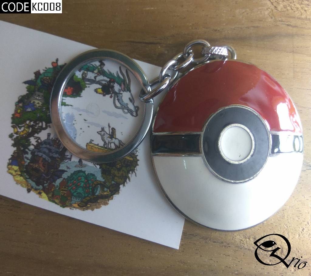 Pokeball Keychain