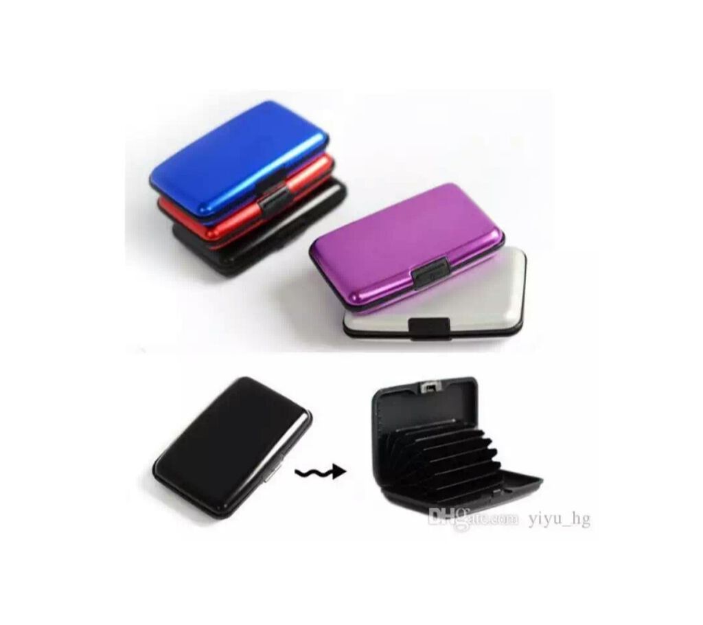 Aluminium Credit Card Holder - Multi Color