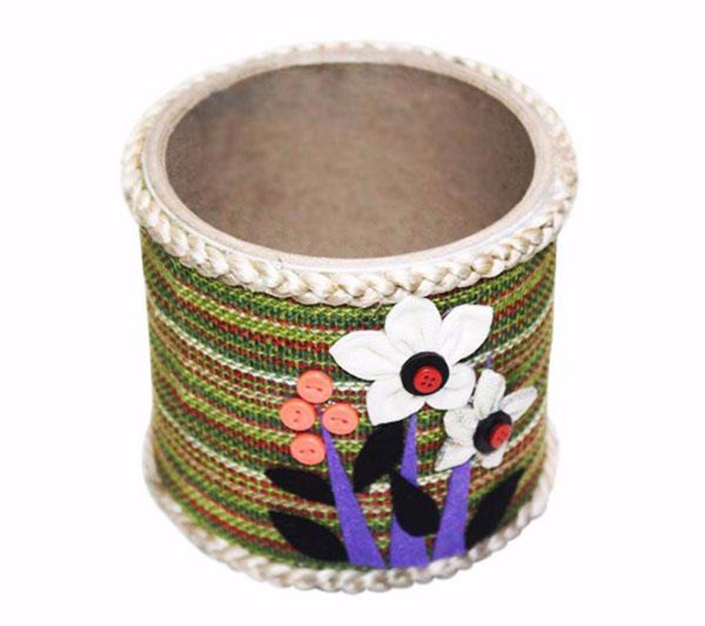 Jute Hair Brush Holder