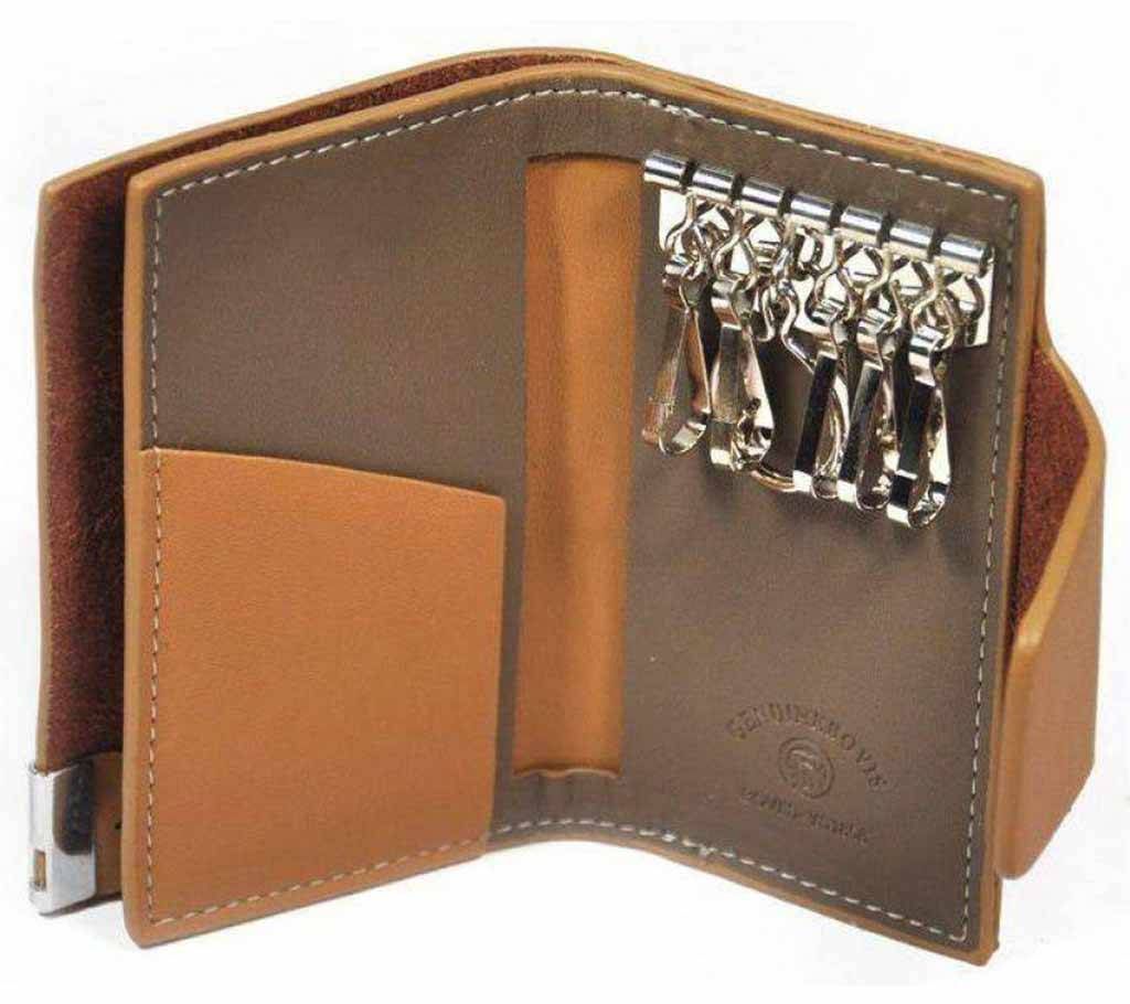Leather Key Ring Holder