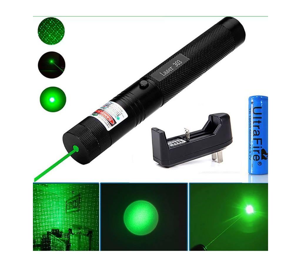 Rechargeable Green Color Ladzer Point