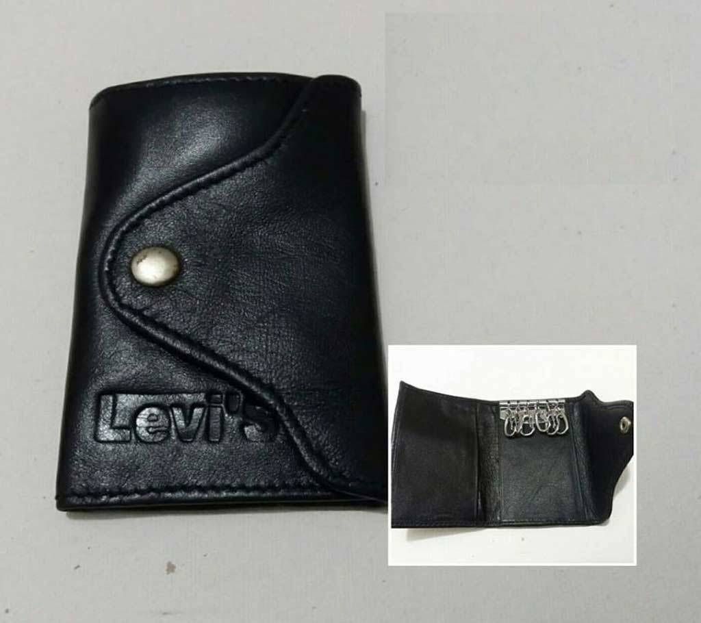 Leather Key Ring Holder -Small