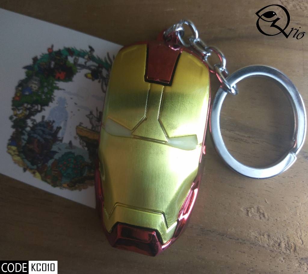 Marvel Avangers Iron Man Mask Keychain