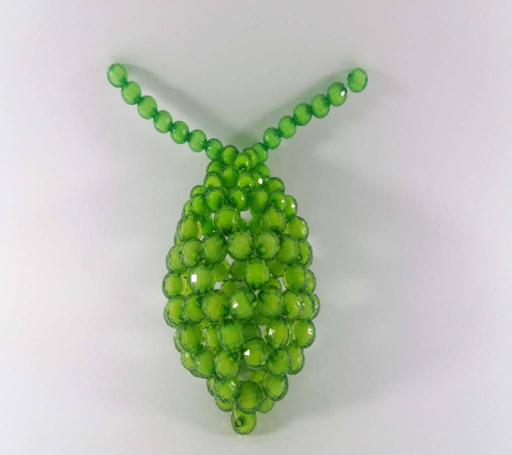 Beaded Green Coconut