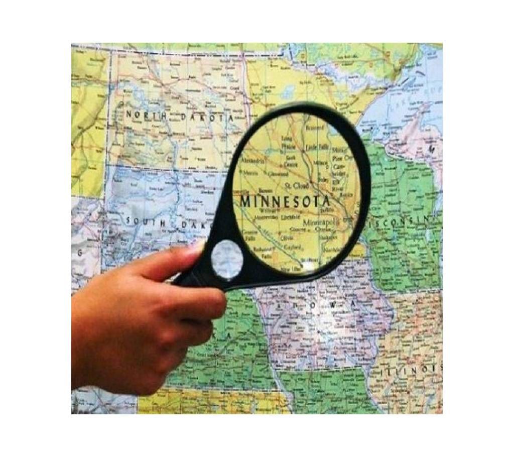 70 mm Powerful Magnifying Glass - Green and Yellow