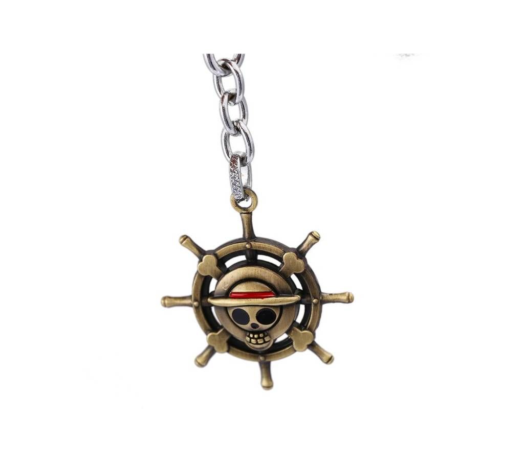One Piece Straw Hat Skull Key chain