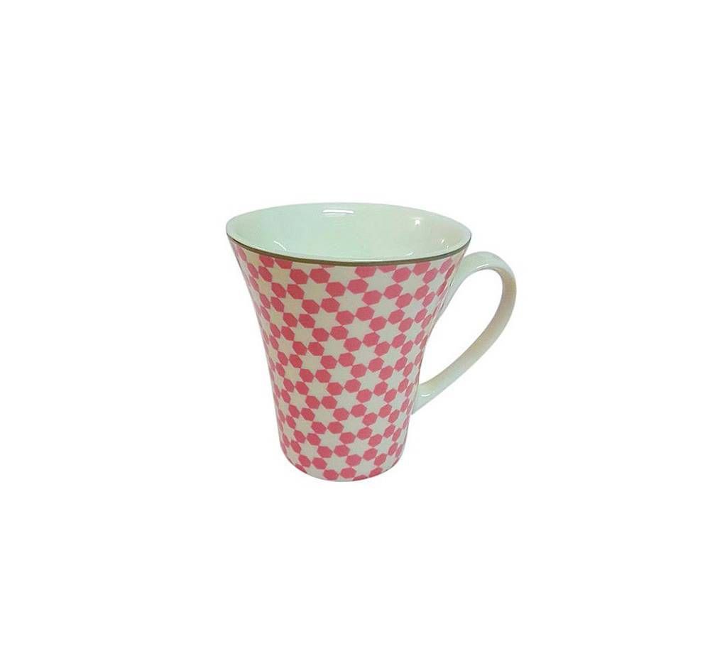 Starry Ceramic Coffee Mug - Pink