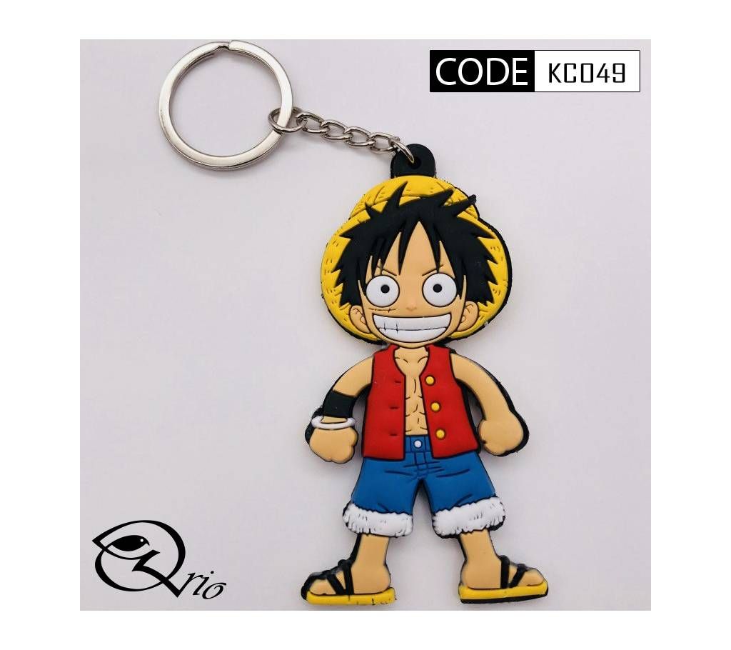 Pirate King Luffy Chibi Keychain Ring